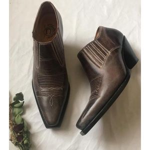 Charlie 1 Horse by Lucchese Western Ankle Boots